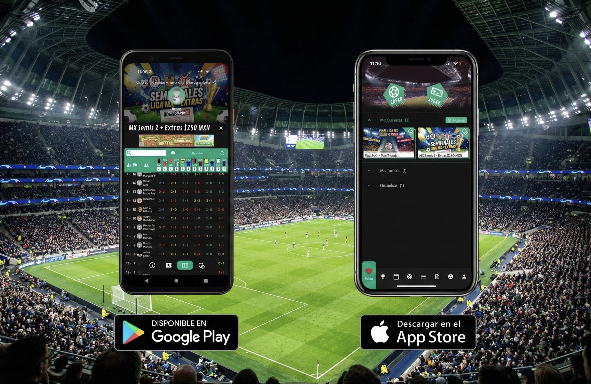 Goal Pool Pro World Cup 26 app preview on phones and tablets